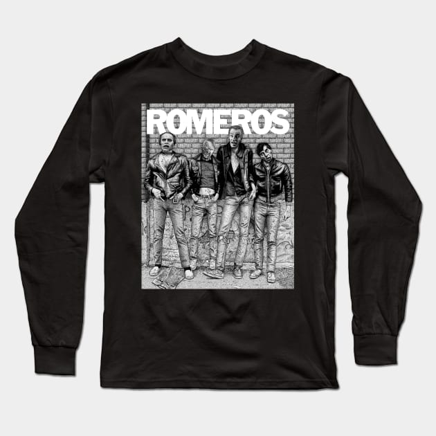 Romeros Long Sleeve T-Shirt by PeligroGraphics